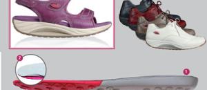 Gabor lance Rollingsoft, gamme de chaussures bien-être et santé.