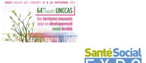27 et 28 septembre 2011 : 64ème congrès de l'UNCCAS et salon Santé Social Expo,