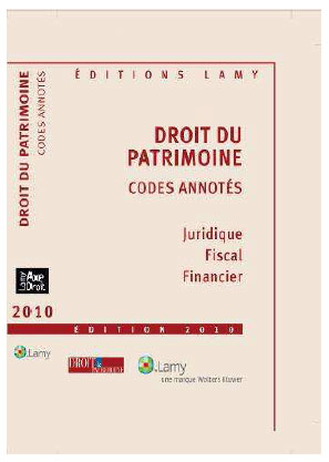 Droit du Patrimoine - codes annotés