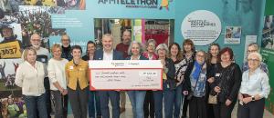  alt="DOMITYS mobilise ses résidents et reverse plus de 74 000 € à l'AFM-Téléthon"