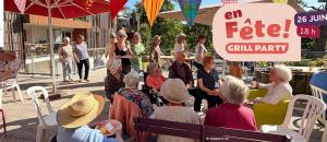 Espace et Vie lance sa Grill Party estivale dans ses résidences seniors
