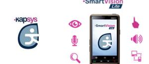SmartVision Lite de KAPSYS, un SmartPhone dédié aux personnes déficientes visuelles