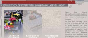  alt="LE PLUS BEL HOMMAGE, prend en charge l'entretien des sépultures"