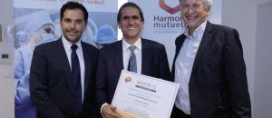  alt="Le Professeur Philippe Amouyel lauréat du Prix Harmonie Mutuelle Alzheimer 2018"