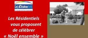  alt="Opération NOEL ENSEMBLE dans les résidences services pour seniors LES RESIDENTIELS"