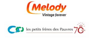 La chaîne musicale Melody partenaire  du 70ème anniversaire de petits frères des Pauvres