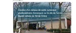 Hôpital Val-de-Grâce : projet de création d'un campus de santé numérique