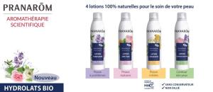 Bien etre et beaute 3eme age et personnes agees : Connaissez vous les Hydrolats Bio de PRANAROM?