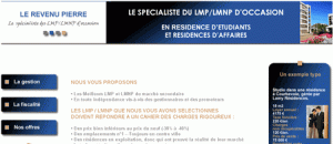 LE Revenu Pierre : une place de marché du LMP / LMNP d'occasion 