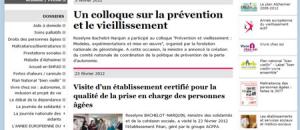 Parcours de santé des personnes âgées en risque de perte d'autonomie