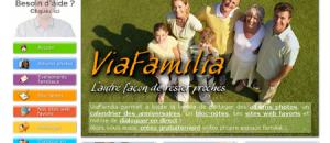 ViaFamilia, un nouvel espace familial sur internet  