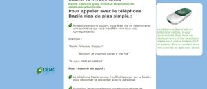 Bazil: le mobile à une touche