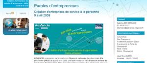 Création d'entreprises de services à la personne