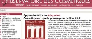 Bien etre et beaute 3eme age et personnes agees : L'observatoire des cosmétiques