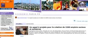 Paris développe les emplois de proximité