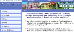 Chiffre d’affaires: Groupe ORPEA 