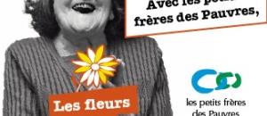 Plus de 30 000 «Fleurs de la fraternité»  distribuées par les petits frères des pauvres lors de la journée internationale des personnes âgées !