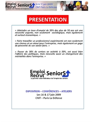 EMPLOI SENIORS-RECRUT'SENIORS