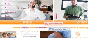 Bien etre et beaute 3eme age et personnes agees : Selfia: habillage pour personnes en perte de mobilité