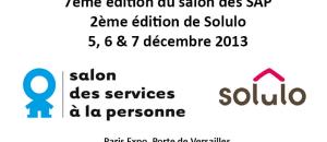Bientôt : 7ème édition du Salon des Services à la Personne et 2ème édition du salon Solulo