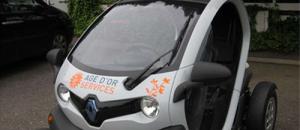 L'agence Age d'Or Services de Lunéville se dote d'un véhicule électrique Renault Twizy Urban Z.E.