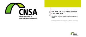 De la réflexion collective à l'action : le Conseil de la CNSA fait le bilan de 10 ans de préconisations