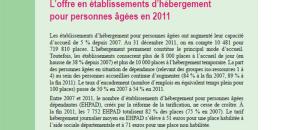 Guide maisons de retraite seniors et personnes agées : Parution du n°877 dans la Collection Drees "Études et Résultats"