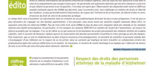 Parution du n° 27 de La Lettre de l'Observatoire des dispositifs de prise en charge et d'accompagnement de la maladie d'Alzheimer