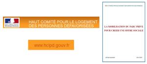 La Documentation Française publie le 18ème rapport du Haut comité pour le logement des personnes défavorisées