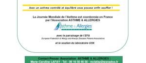 6 mai 2014 :  Journée Mondiale de l'Asthme