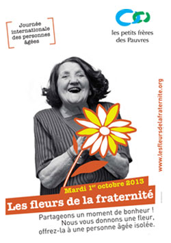 Opération « Les fleurs de la fraternité », pour rompre l'isolement des personnes âgées