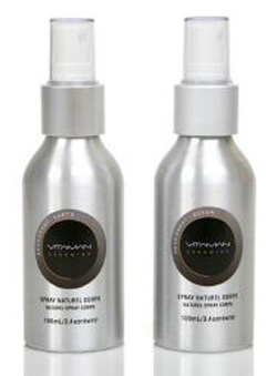 Bien etre et beaute 3eme age et personnes agees : Nouveau Spray naturel Corps VitaMan : Terre ou Océan