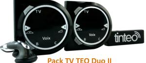 TINTEO lance son nouveau pack TV TEO Duo II pour profiter des conversations et émissions TV en duo et en toute liberté
