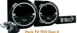 TINTEO lance son nouveau pack TV TEO Duo II pour profiter des conversations et émissions TV en duo et en toute liberté