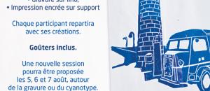 Stage de gravure aux Résidentiels