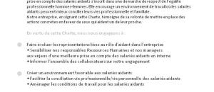 La Charte des salariés-aidants en entreprise