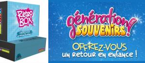 Retombez en enfance avec la RétroBox de Génération-Souvenirs