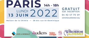 Conférence les Entretiens Alzheimer Paris 2022
