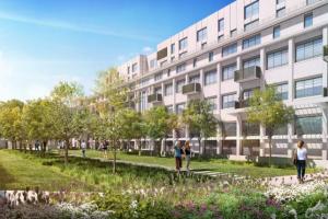 Grand Studio en Résidence avec Senior à  Paris-Auteuil - Haut de gamme