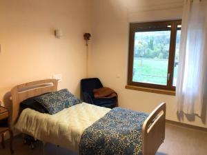 alt="Une chambre témoin pour présenter le futur établissement mixte Ehpad / PHV de Manois (52) du groupe SOS"