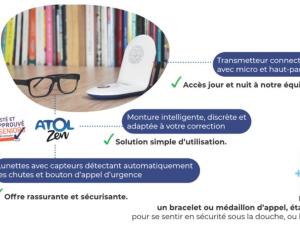  alt="Des lunettes connectées qui intègrent la téléassistance pour les personnes âgées"