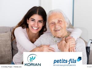  alt="Les services à domicile Petits-fils passent sous le pavillon du groupe KORIAN"