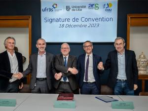  alt="Formation santé : renforcement de la collaboration entre l'ARS des Hauts-de-France et l'Université de Lille"