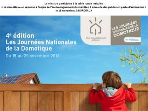  alt="4ème édition des Journées Nationales de la Domotique, à Bordeaux"
