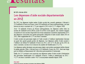  alt="La Drees publie un nouveau numéro sur le thème de l'Aide Sociale, dans la collection Etudes et Résultats"