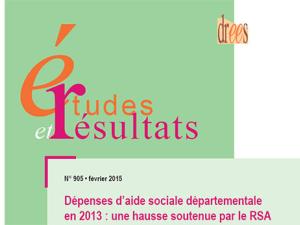  alt="Parution dans la collection Études et Résultats de la Drees du n° 905, février 2015"