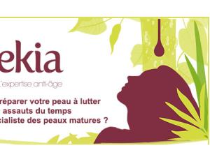  alt="EKIA, l'expert des peaux matures, présente sa nouvelle crème bio pour les femmes âgées de 35 à 45 ans"