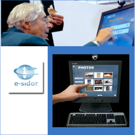 e-sidor : Le premier ordinateur tactile aménagé pour les seniors