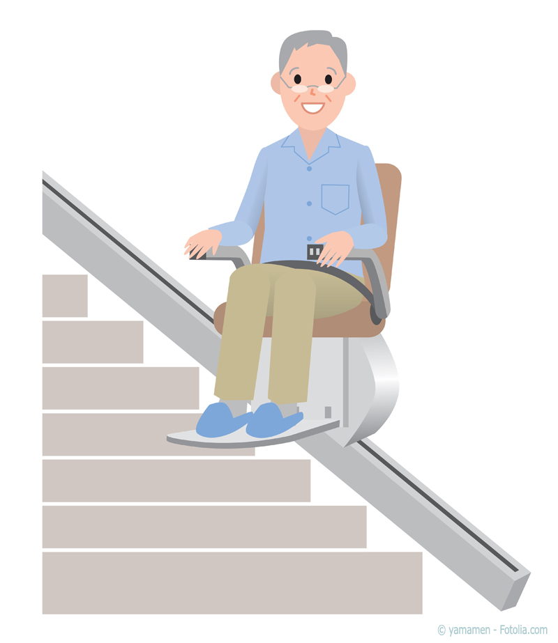 Monte Escalier pour SENIOR: Accéder à l'étage en toute autonomie à