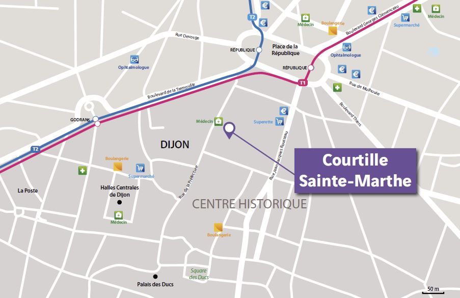 Résidence Senior Courtille Sainte-Marthe
